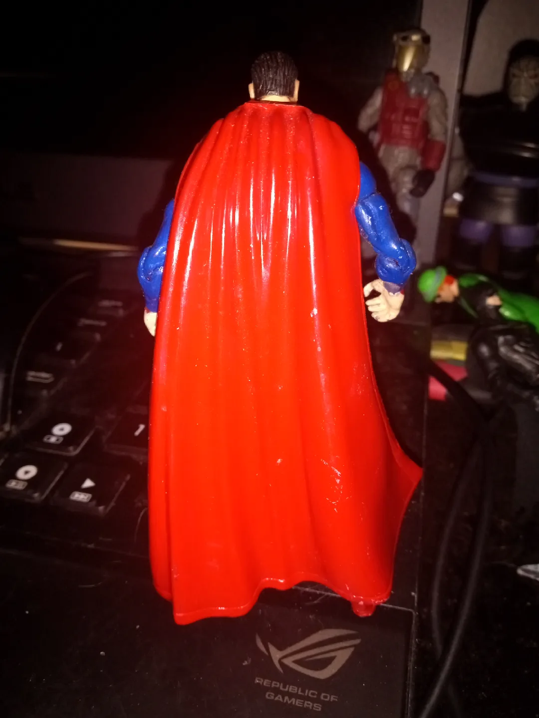 Rare Custom Dc Marvel Red Tornado 🌪️ Superman Action Figure image indicator(6)