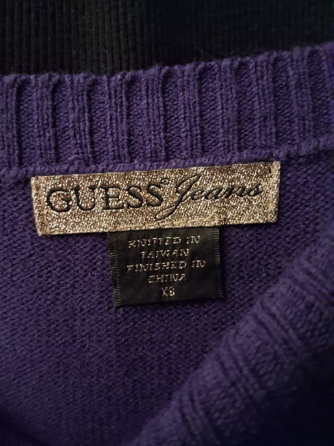 *MUST GO* Vintage Guess Jeans Purple Dress - Size S - photo 2