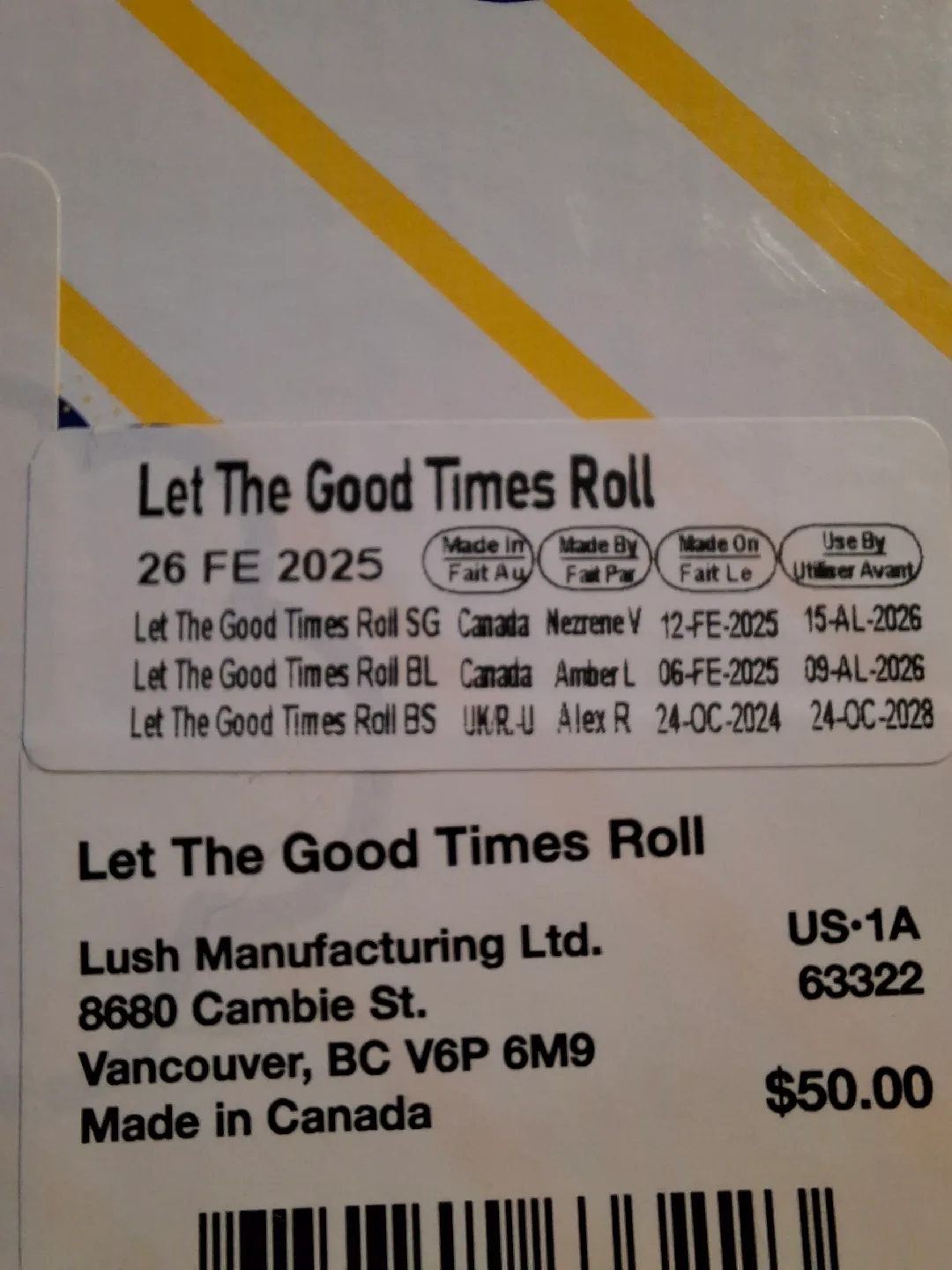 Lush Let The Good Times Roll Gift Set image indicator(3)