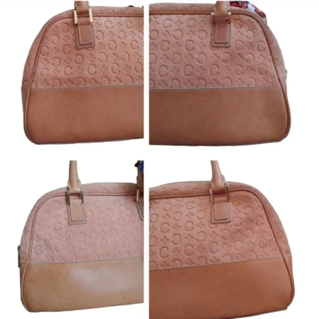 Vintage Celine Paris Macadam Boston Bag image indicator(8)