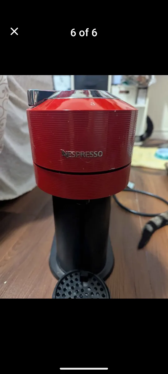 Nespresso Vertuo  Coffee Machine - Red & Black image indicator(5)