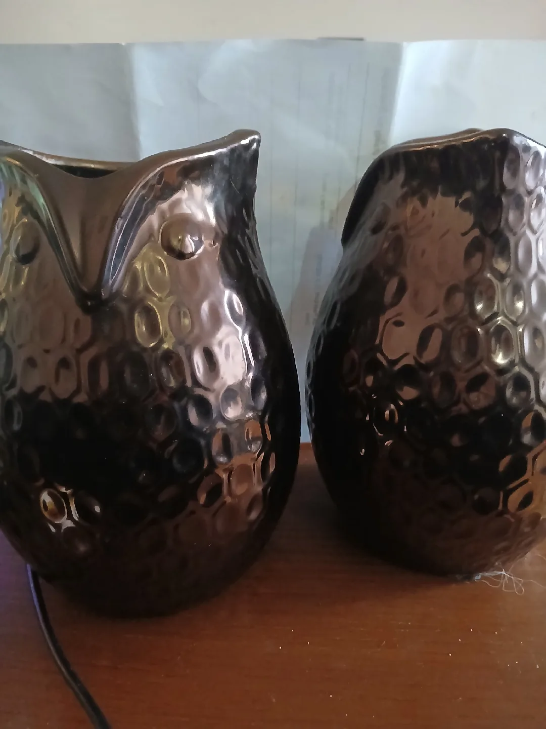 Owl Vases - Ceramic, Decorative