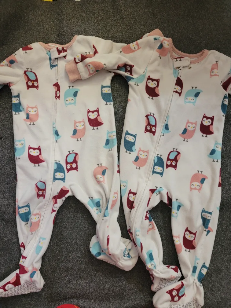 Carter's Baby Footed Pajamas - Assorted 18m image indicator(2)