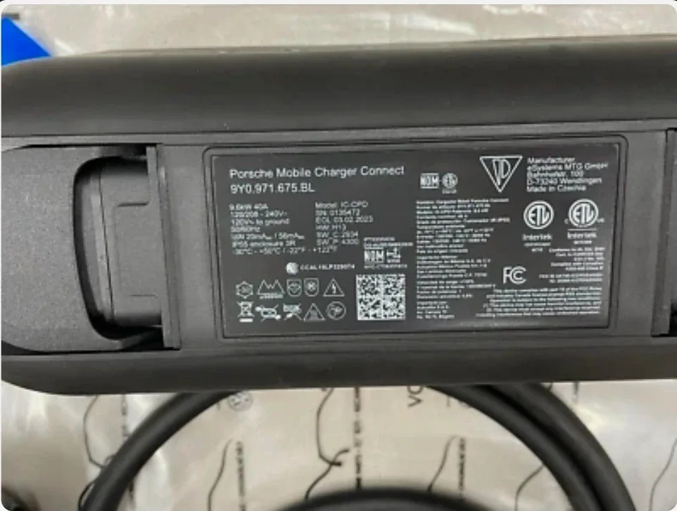 Porsche Mobile Charger Connect 9Y0.971.675.BL image indicator(3)