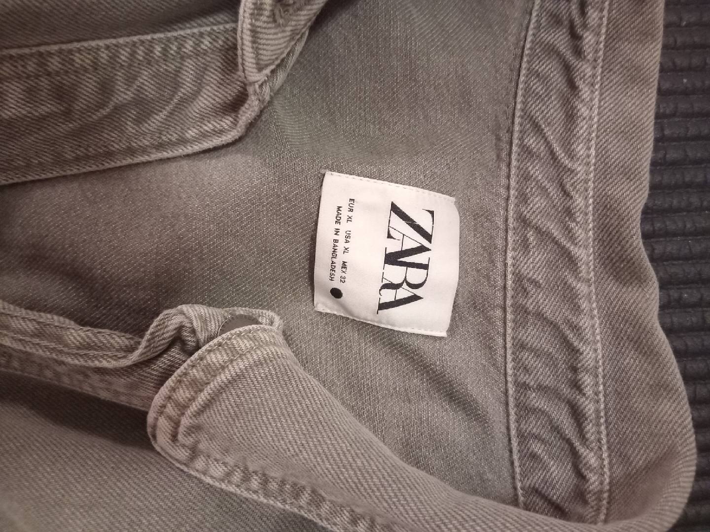 Zara Denim Jacket - XL - photo 5