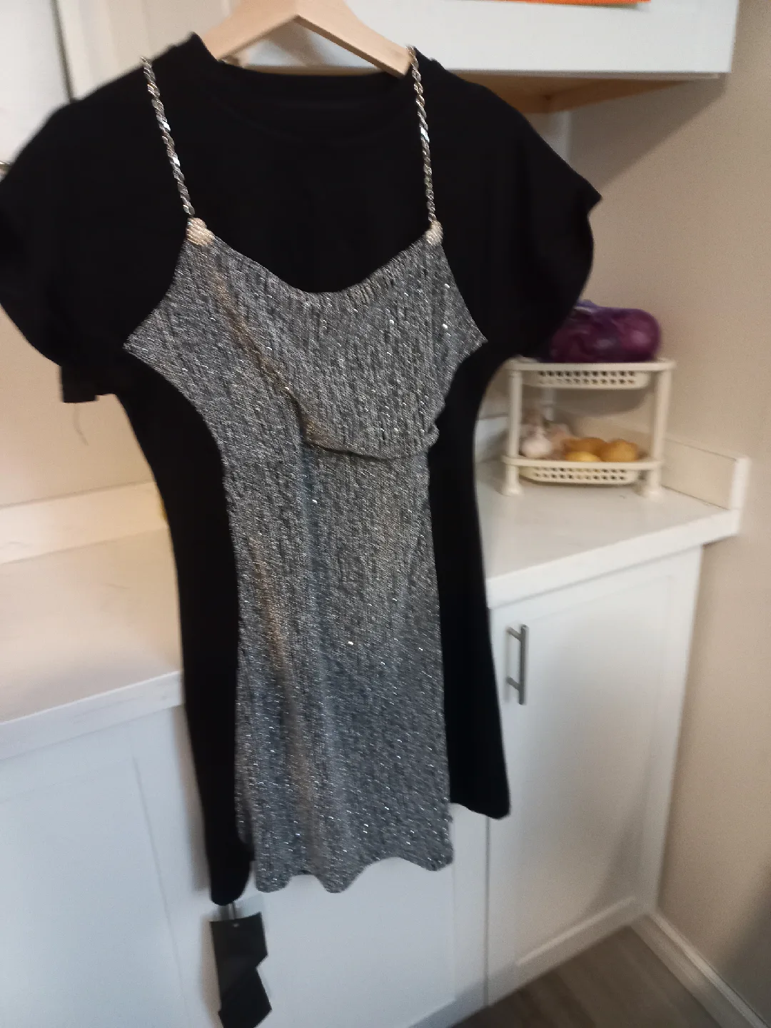 Black & Silver Party Dress image indicator(6)