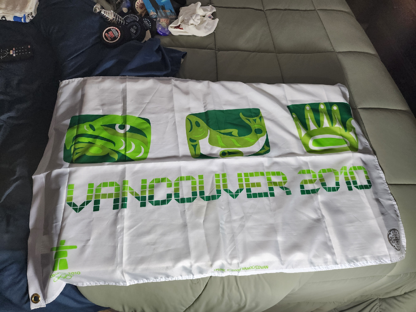 Vancouver 2010 Olympics Flag