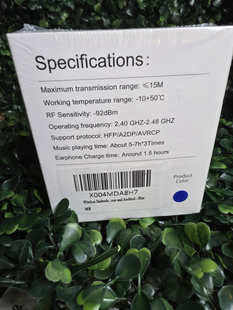 New Wireless Earbuds - Blue - photo 2