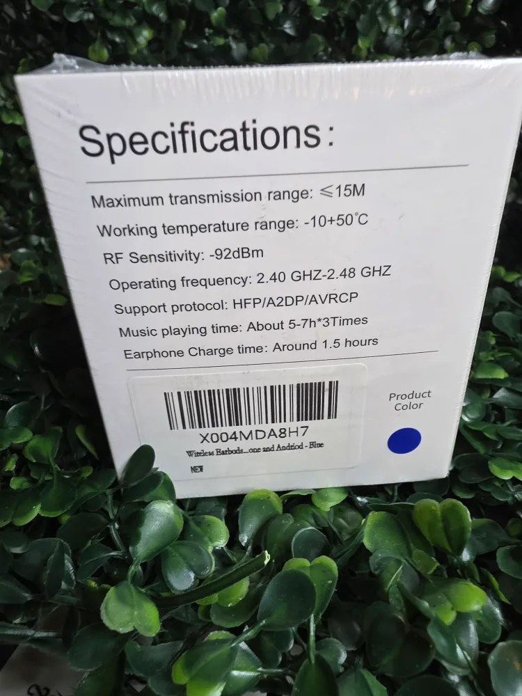 New Wireless Earbuds - Blue image indicator(2)