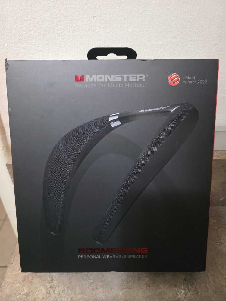 Monster Boomerang Personal Wearable Speaker