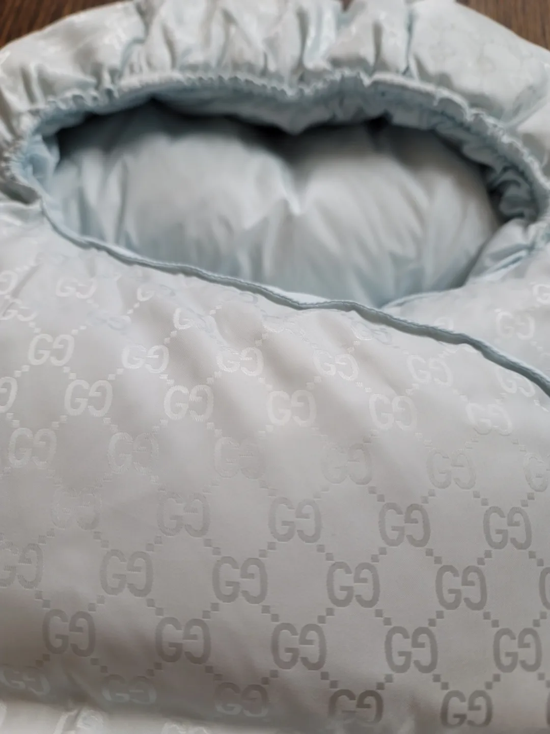 Gucci Baby Sleeping Bag - Light Blue Goose Down image indicator(3)
