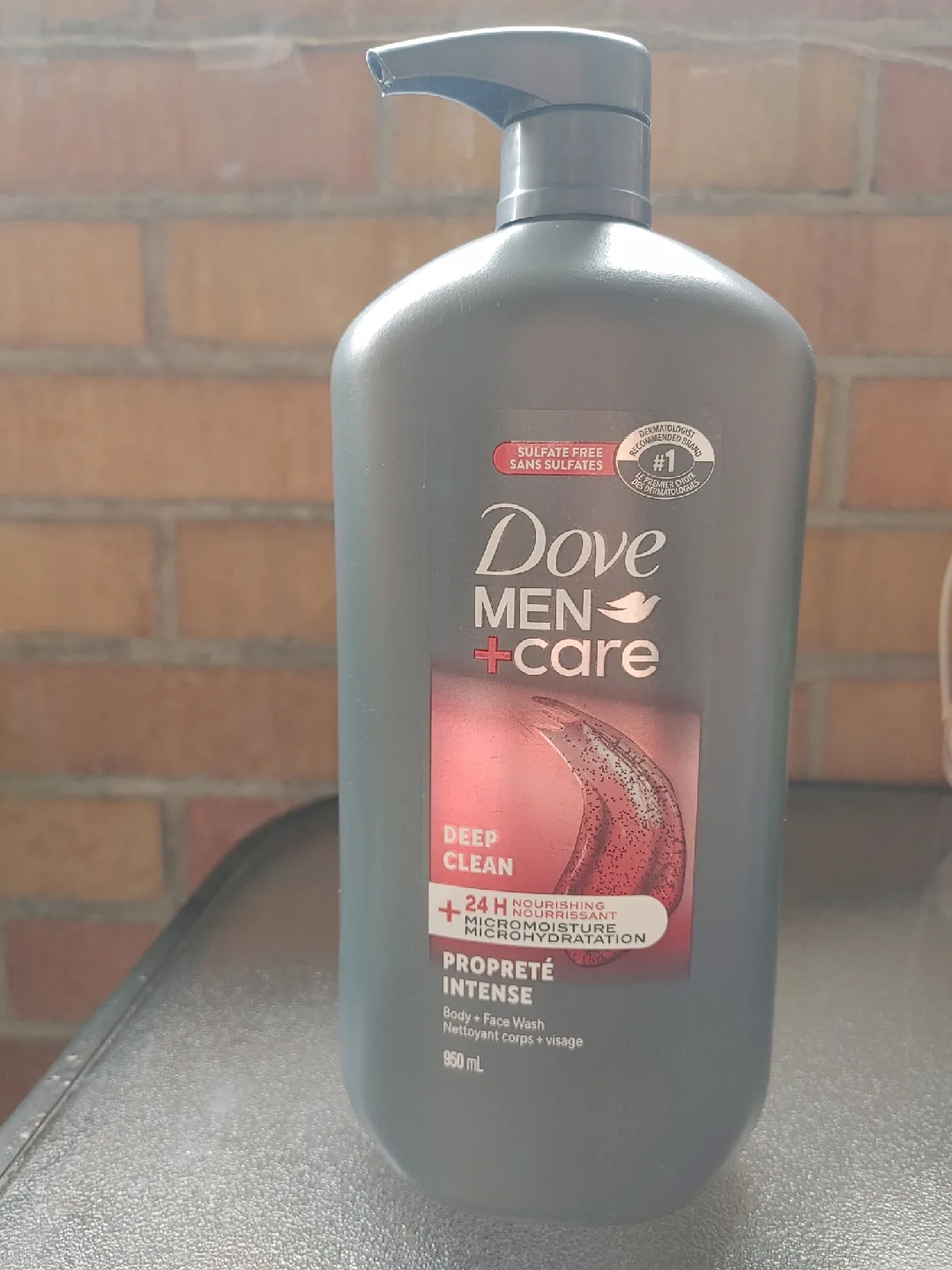 Dove Men+Care Deep Clean Body + Face Wash 950mL