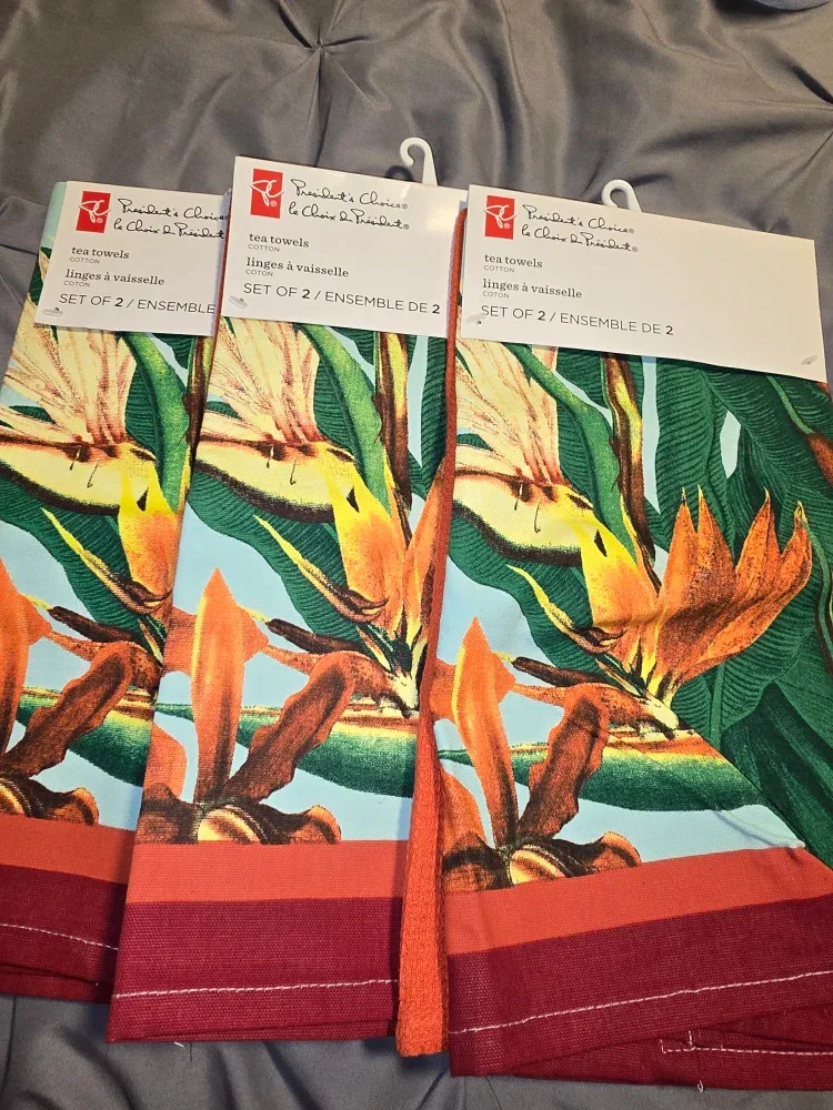 President's Choice Tea Towels - 3 Sets of 2 thumbnail