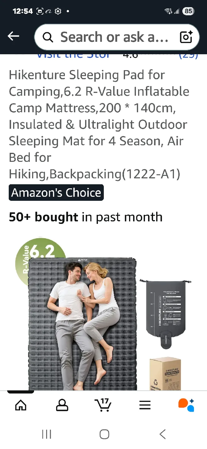 Hikenture Sleeping Pad - Camping Mattress image indicator(3)