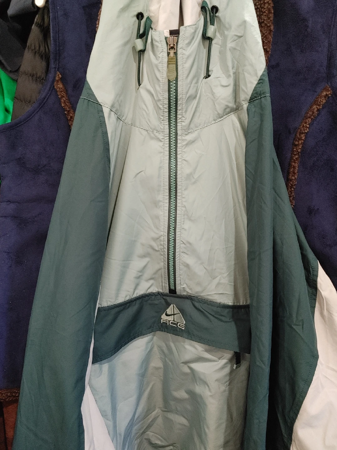 🎃SUPER RARE NIKE ACG ANORAK STYLE JACKET MENS LARGE NEW - photo 2