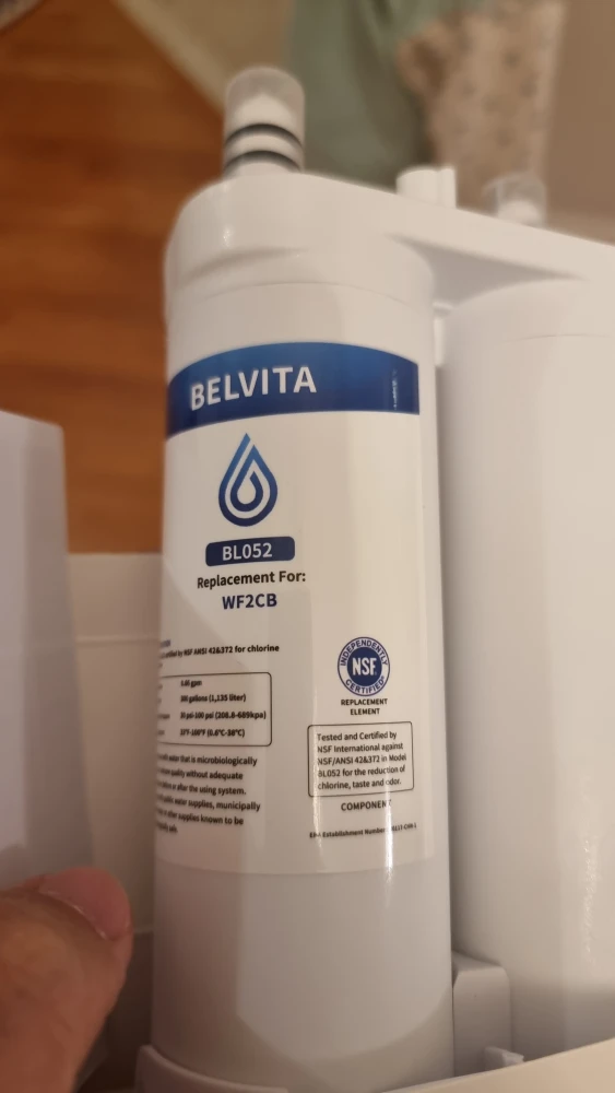 BELVITA BL052 Water Filter Replacement for WF2CB