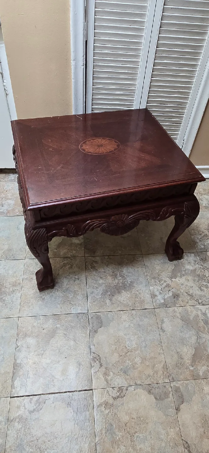 Vintage Wood Table image indicator(4)