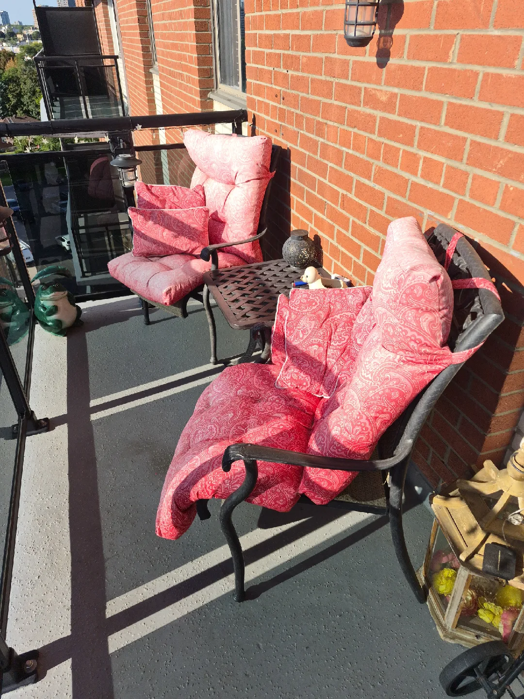 Outdoor metal Patio Chair Set with Cushions image indicator(2)
