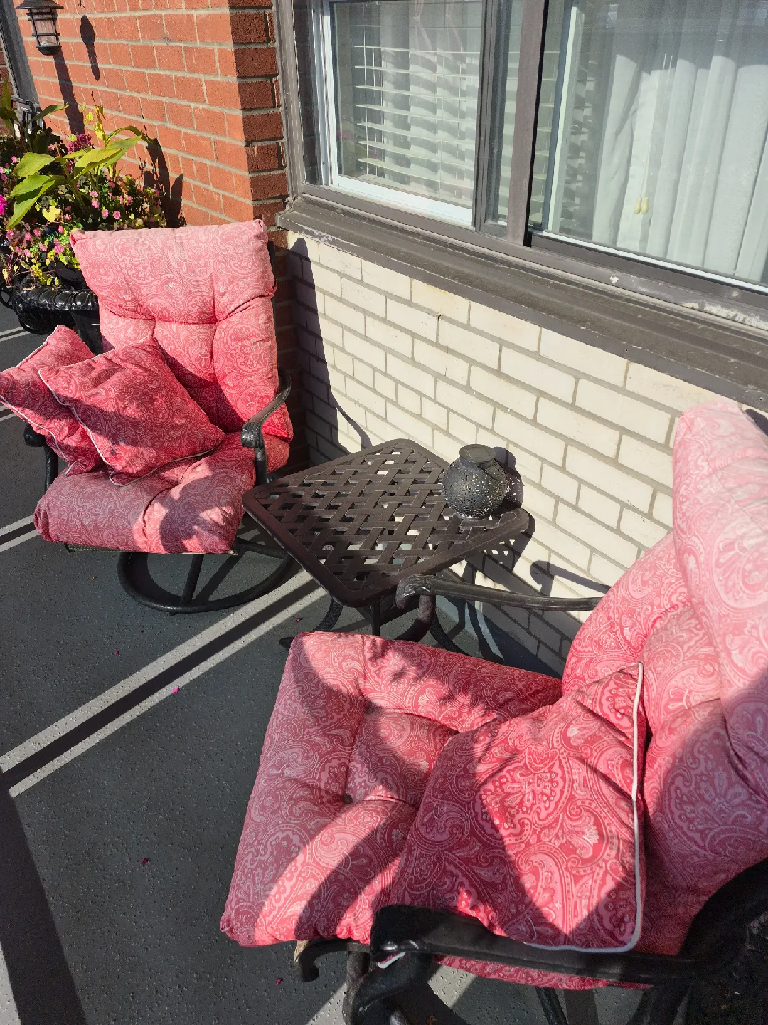 Outdoor metal Patio Chair Set with Cushions image indicator(3)