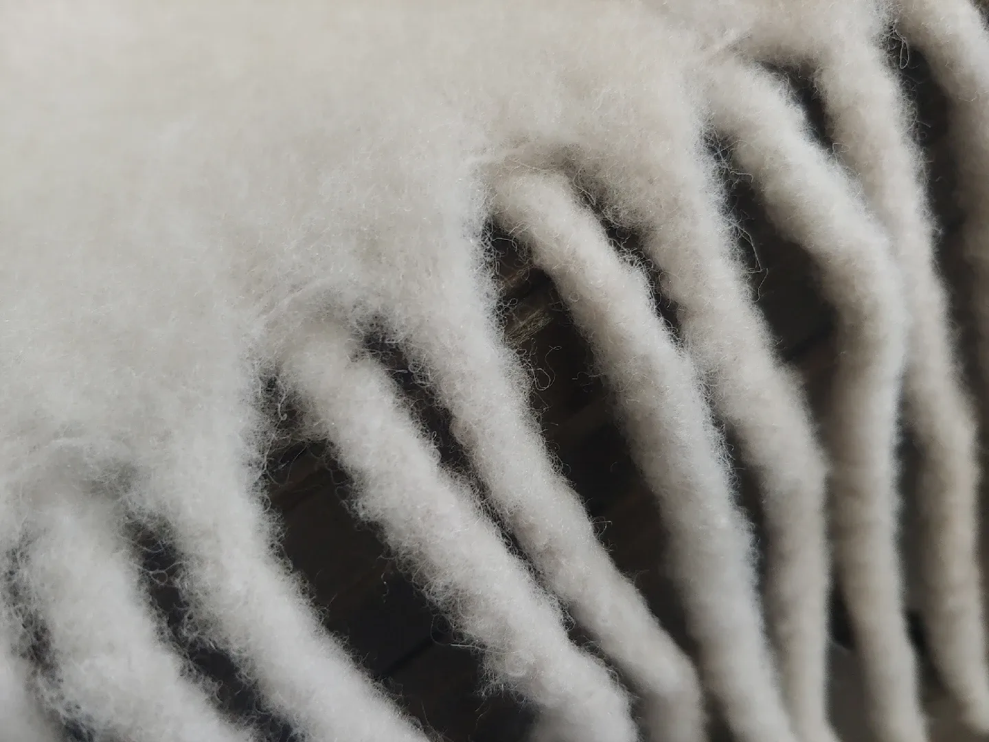 Nordstrom Ivory winter Scarf - New with Tags image indicator(9)