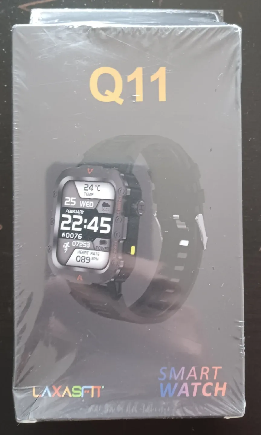 LAXASFIT Smart Watch - Wireless Call & LED Flashlight image indicator(8)