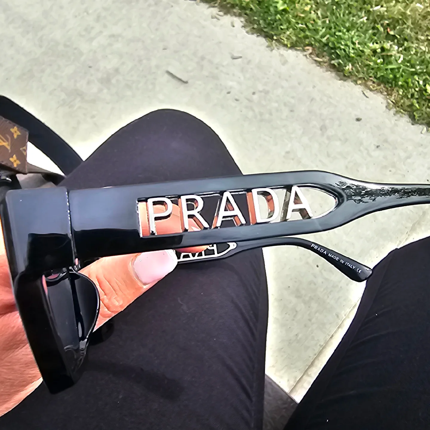 Prada Black Sunglasses image indicator(3)