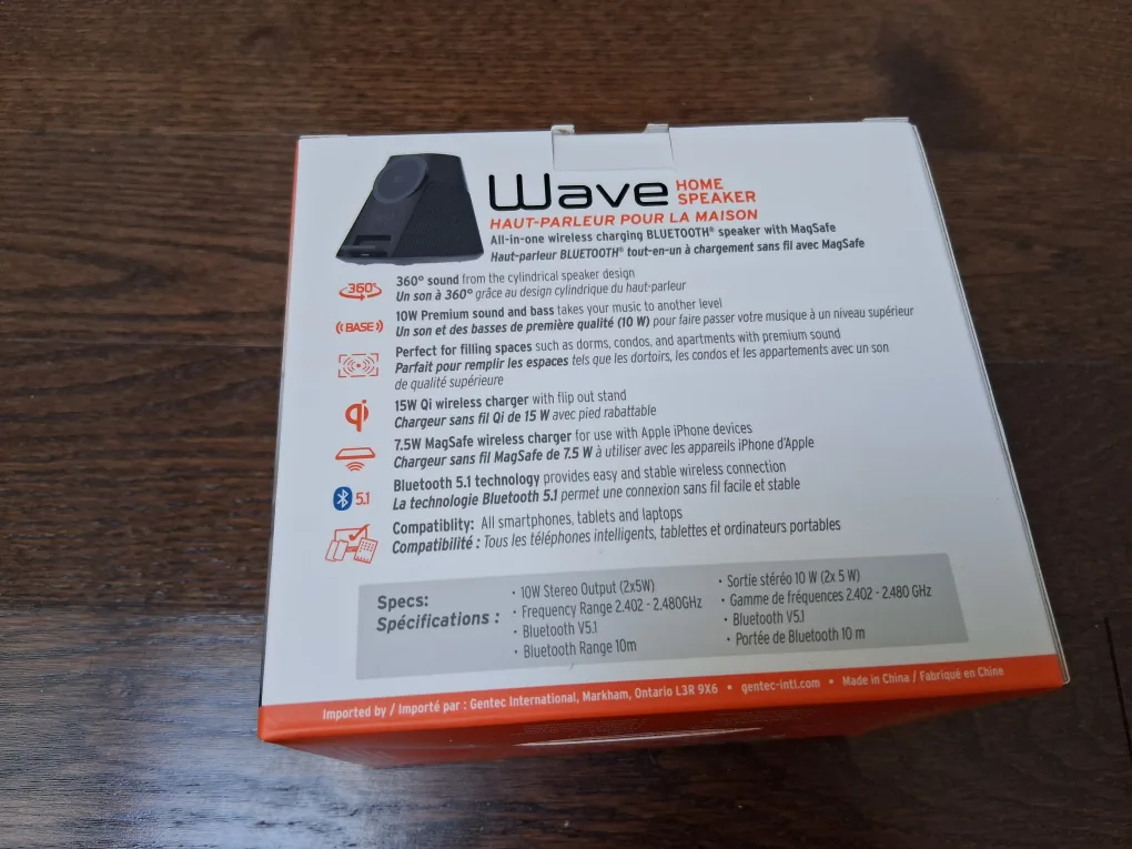 iQ Wave Home Speaker with MagSafe Wireless Charging - NEW image indicator(4)