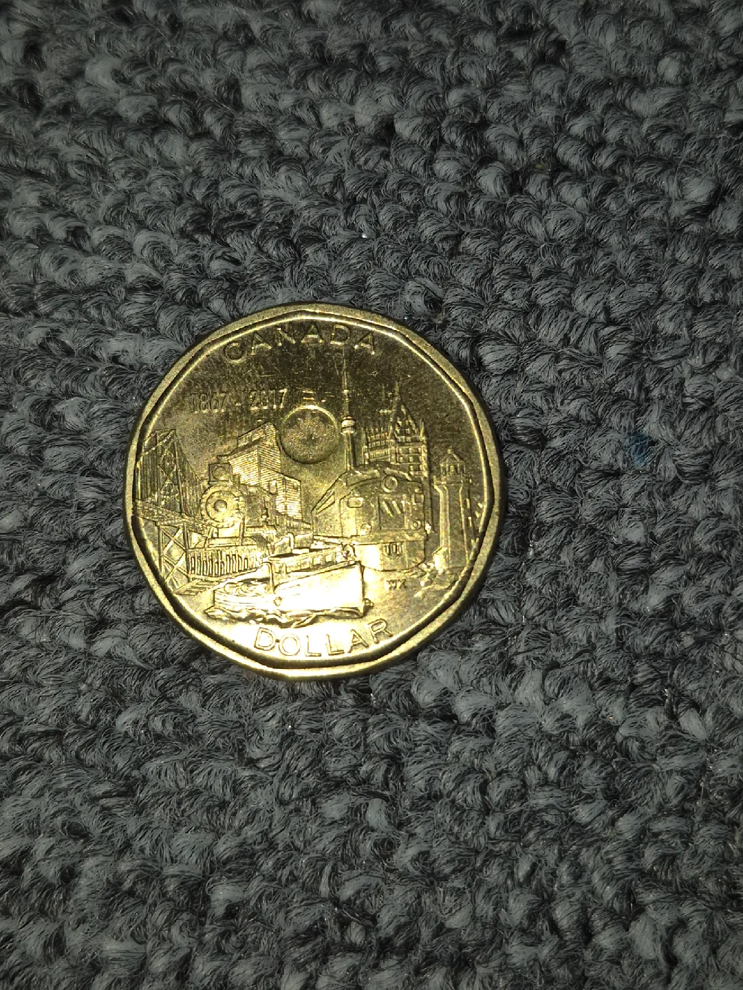 Canada 1867-2017 One Dollar Coin thumbnail