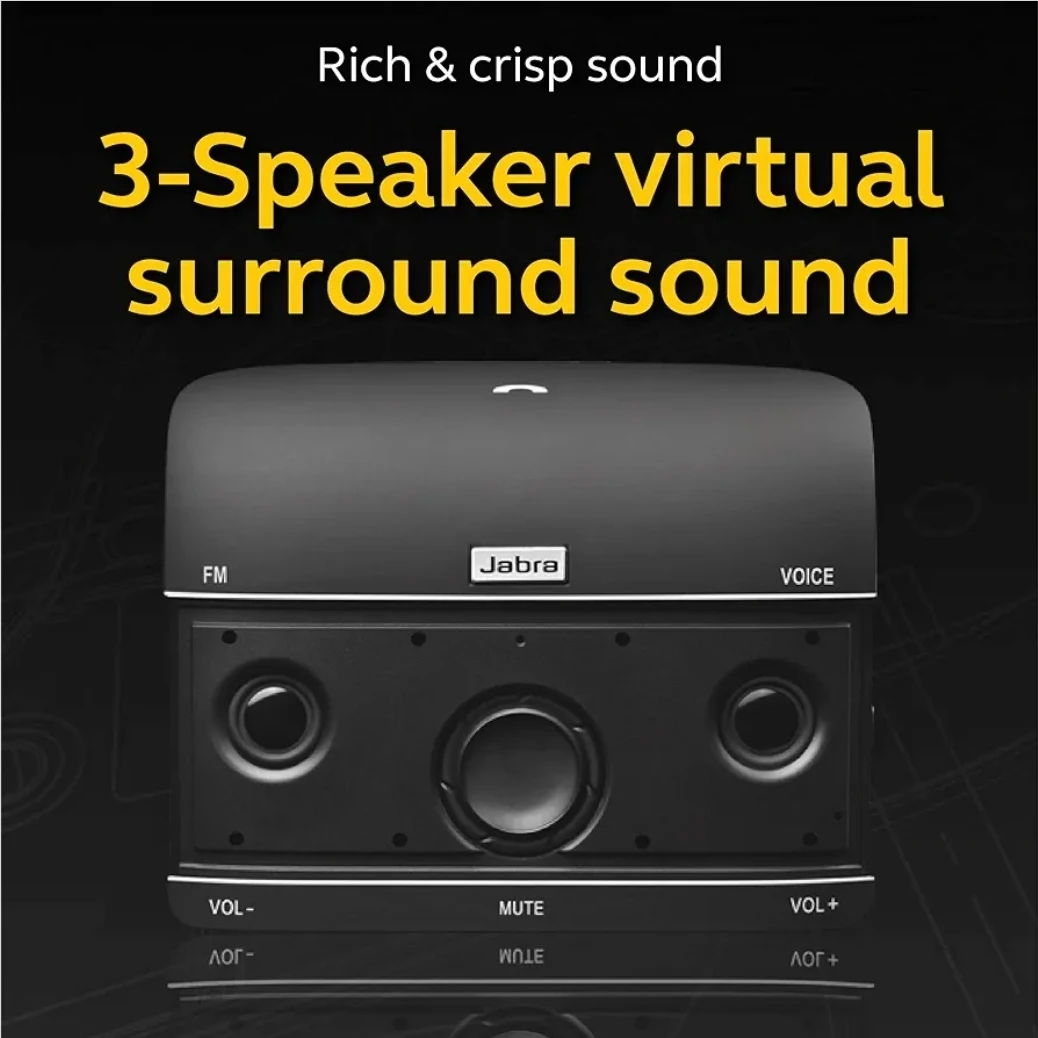 Jabra Freeway Bluetooth In-Car Speakerphone - New - photo 4