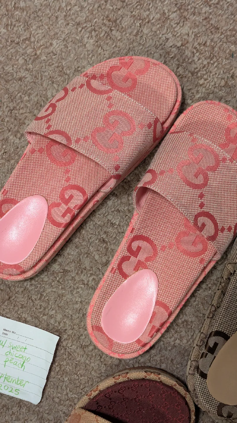 Gucci style platform sandals thumbnail