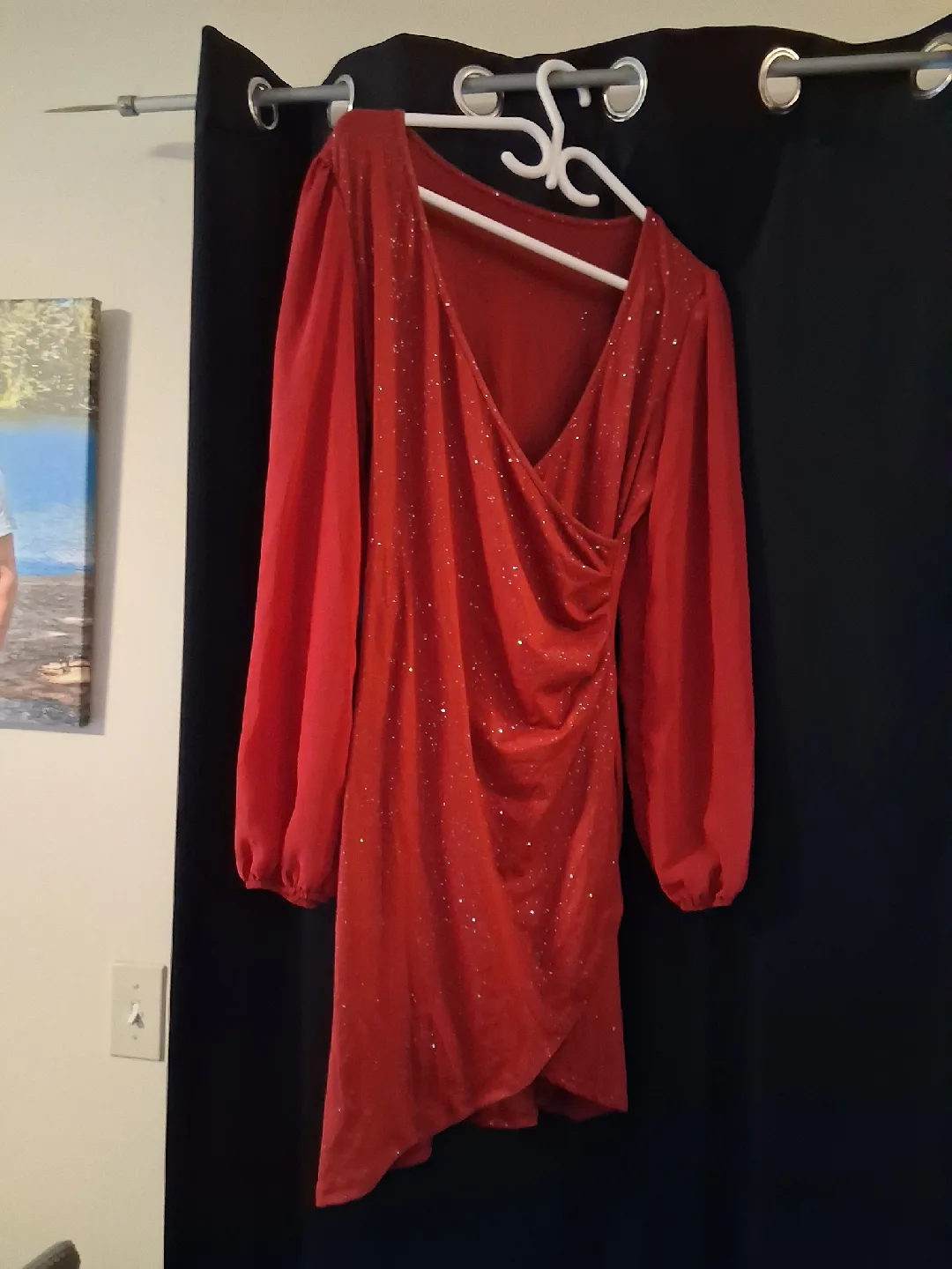 Red Sparkly Dress image indicator(3)