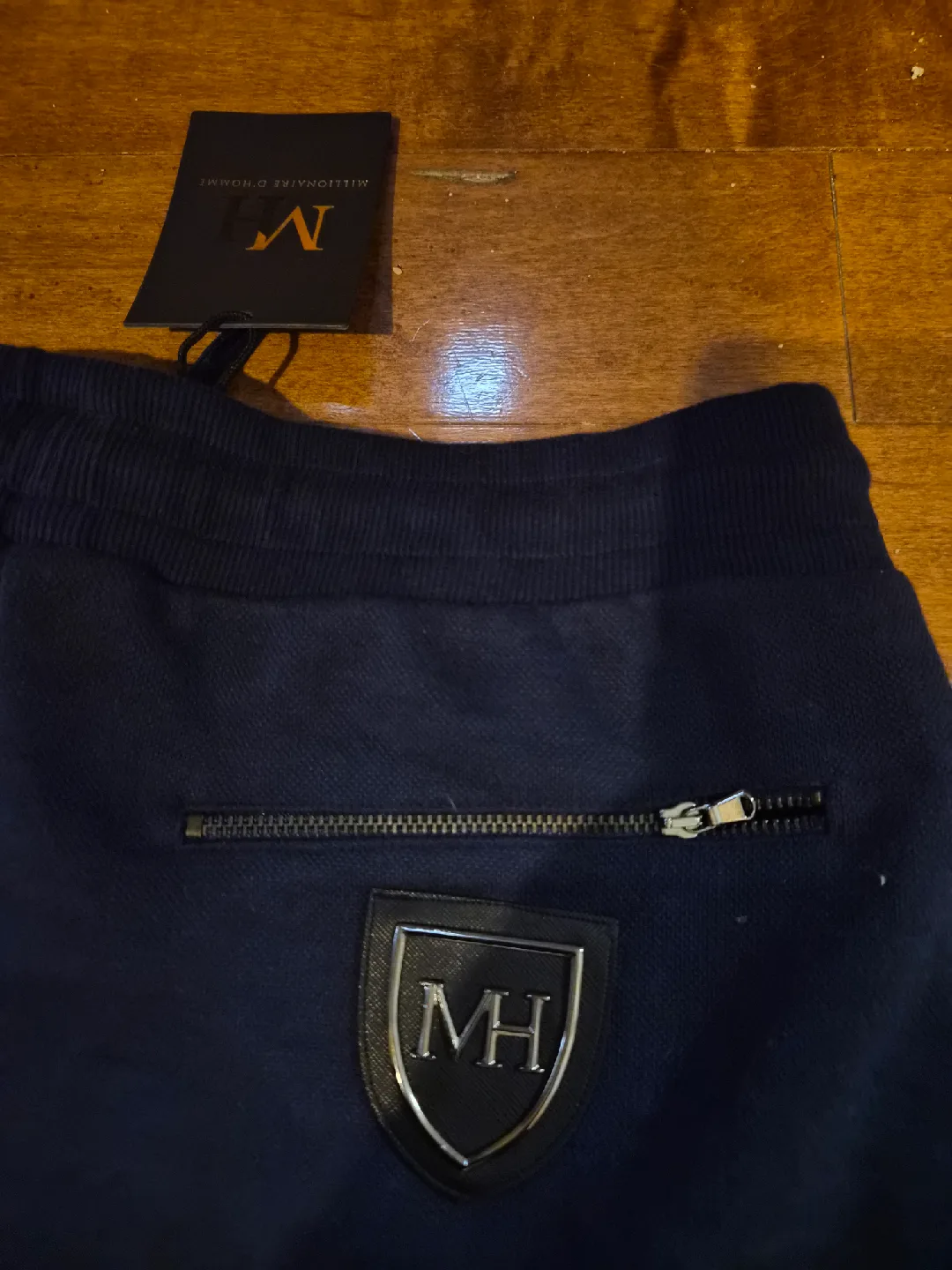 Millionaire D'Homme Navy Blue Joggers - Size 34 image indicator(4)