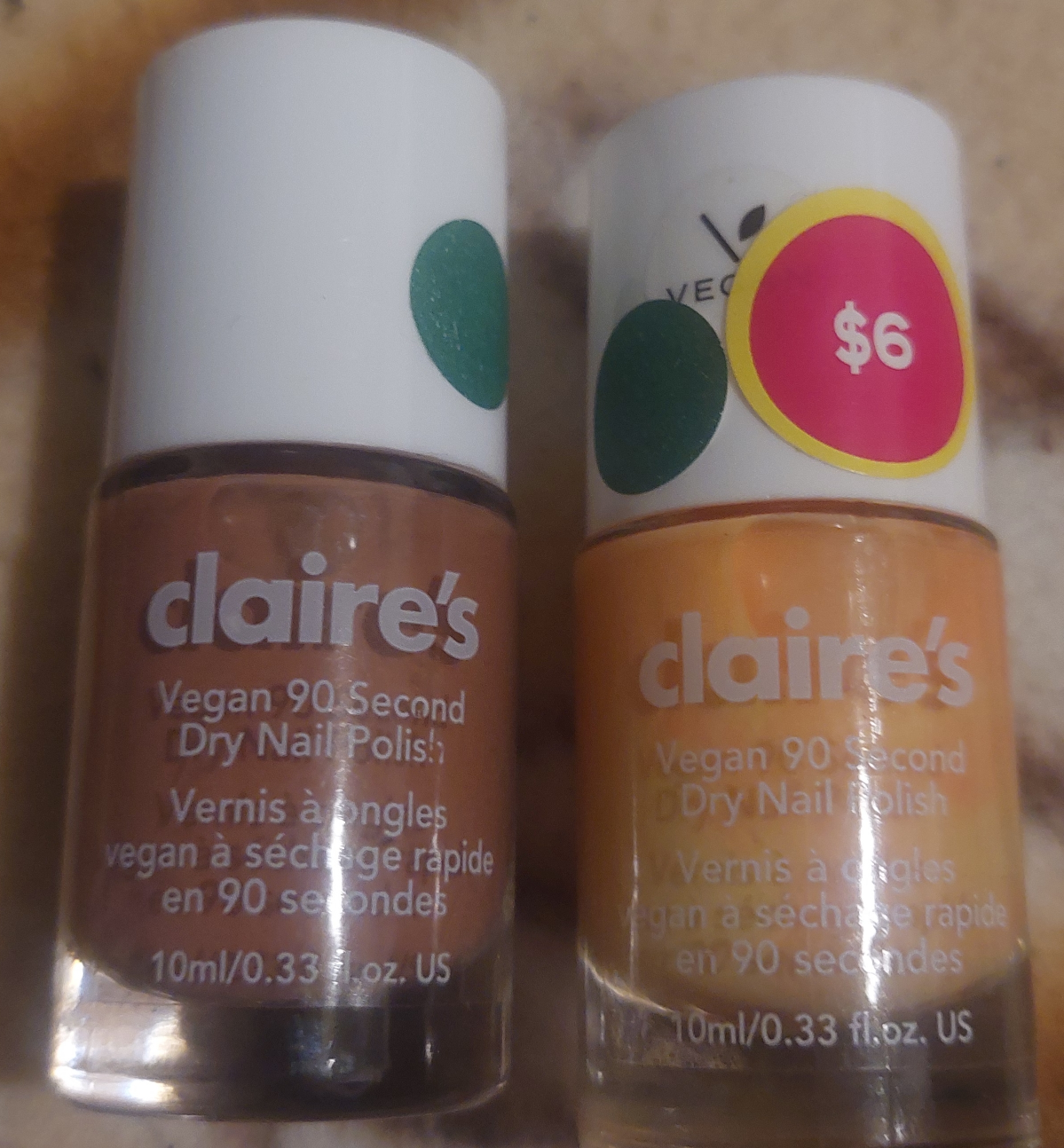 Claire's Vegan 90 Second Dry Nail Polish