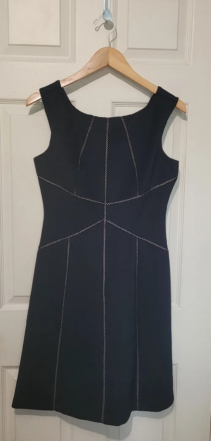 Calvin Klein Navy Blue Dress - Size 6 image indicator(2)
