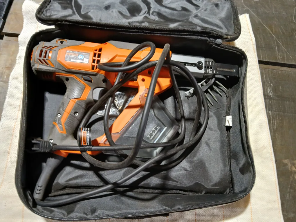 Ridgid Drywall Screw Gun with Case image indicator(4)
