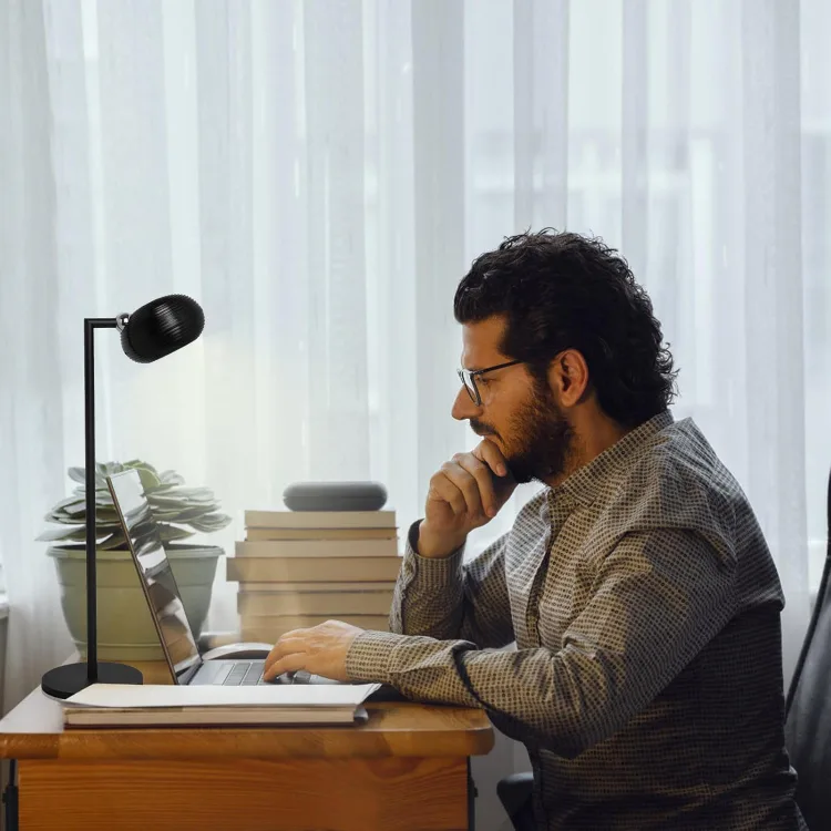 Black Magnetic Desk Lamp image indicator(3)