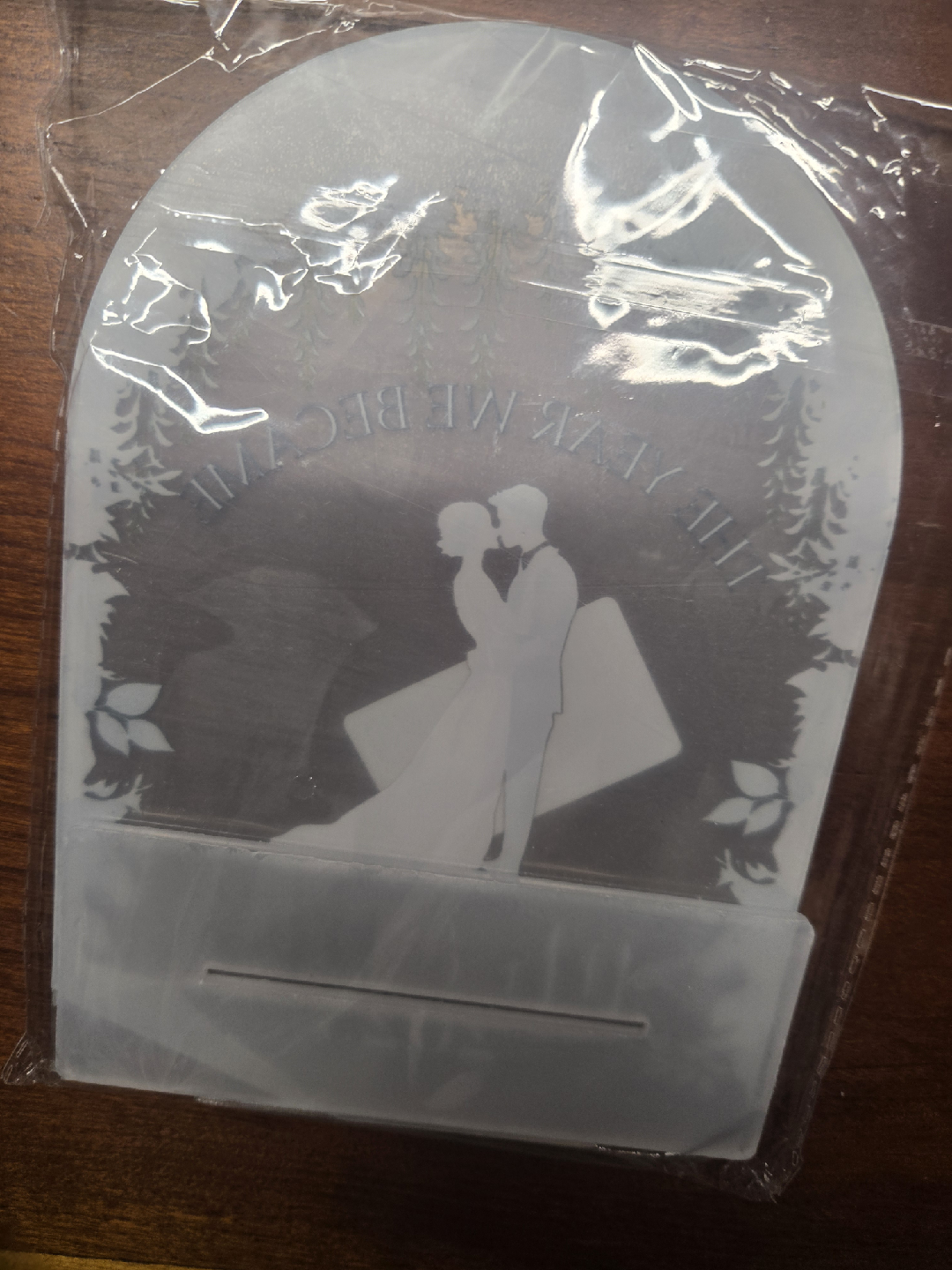 Mr & Mrs 2025 Wedding Table Decoration - New - photo 2
