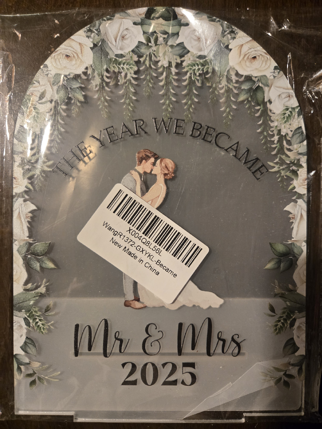 Mr & Mrs 2025 Wedding Table Decoration - New - photo 5
