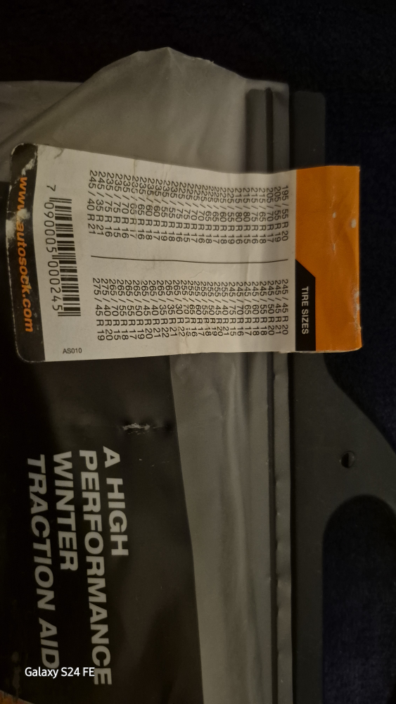 AutoSock 697 Tire Traction Aid + Emergency Kit - photo 5