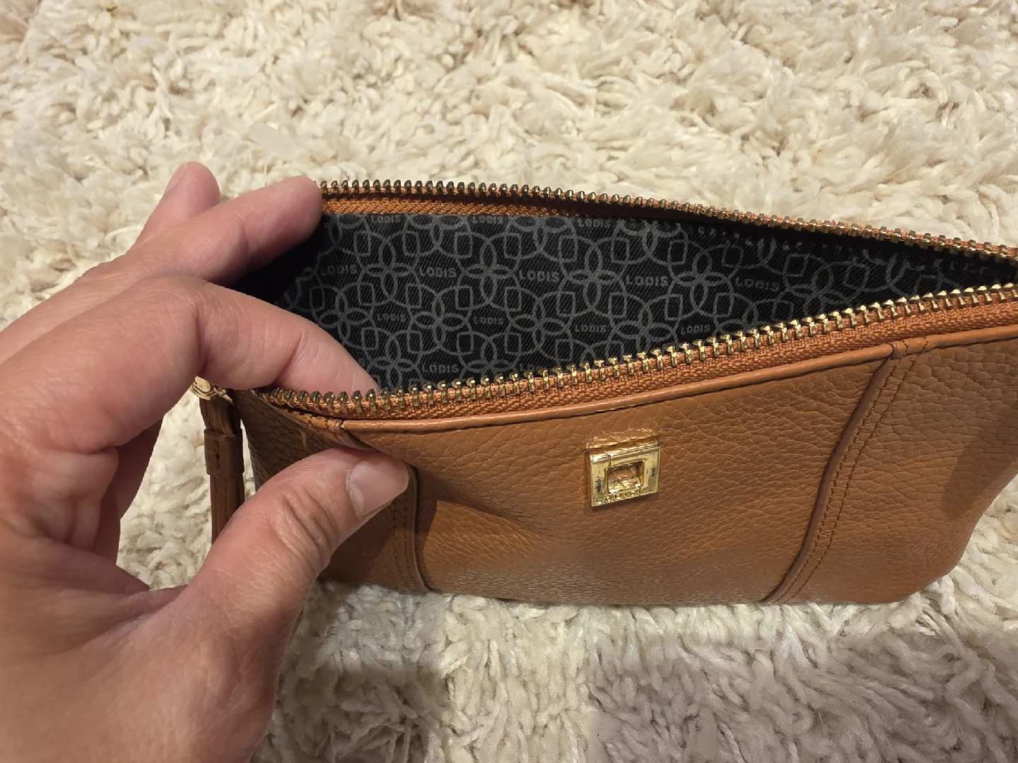 Lodis Brown Leather Wallet - photo 3