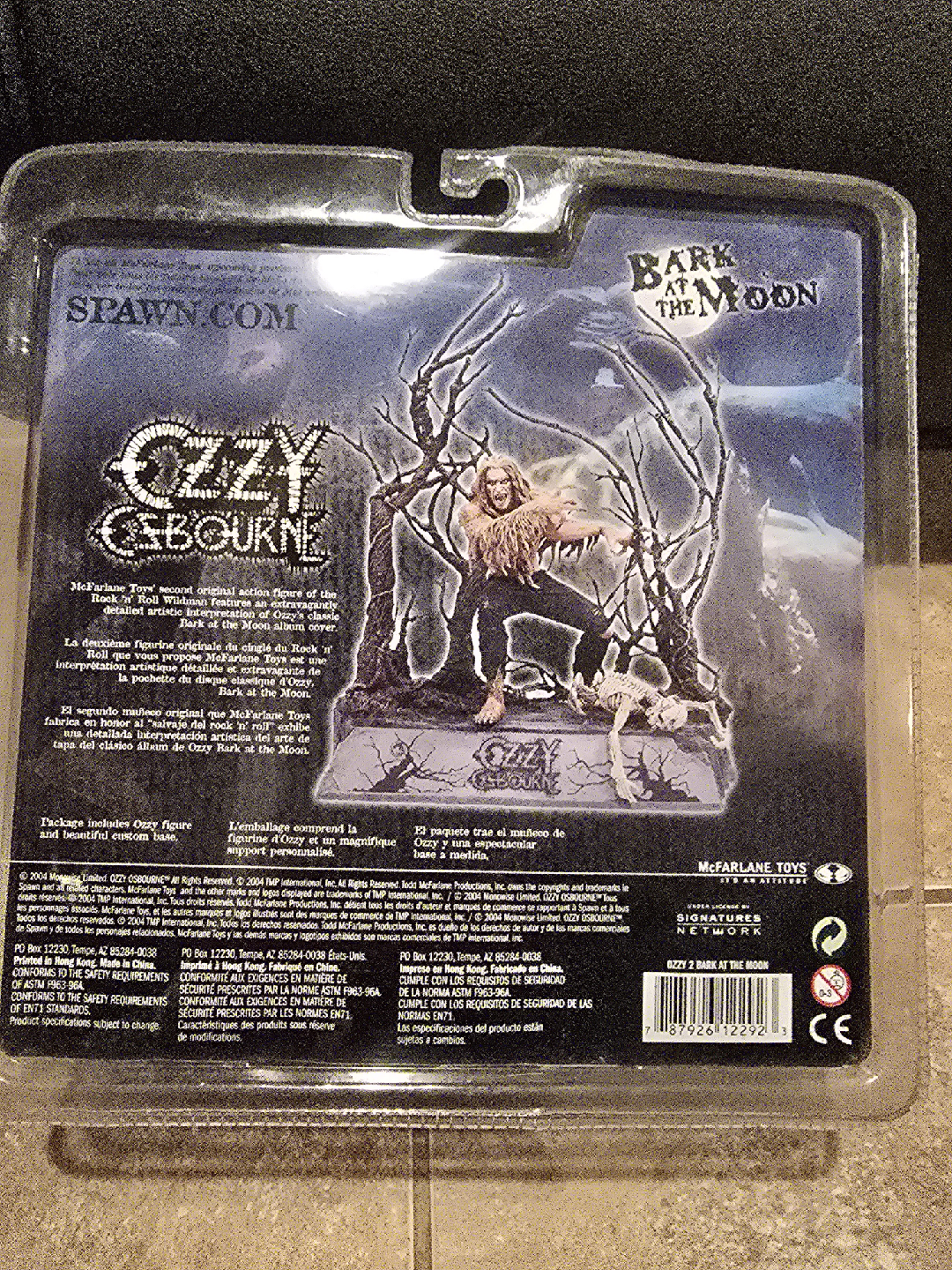 Ozzy Osbourne Bark at the Moon Action Figure - photo 2