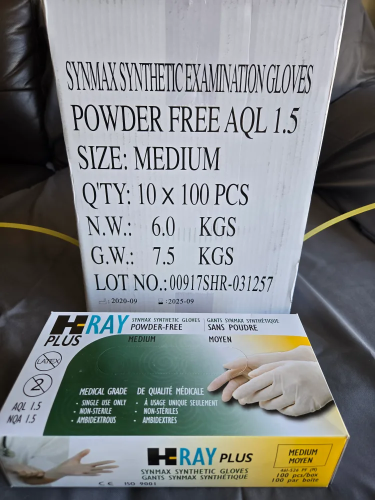 Synmax Synthetic Examination Gloves - Medium image indicator(2)