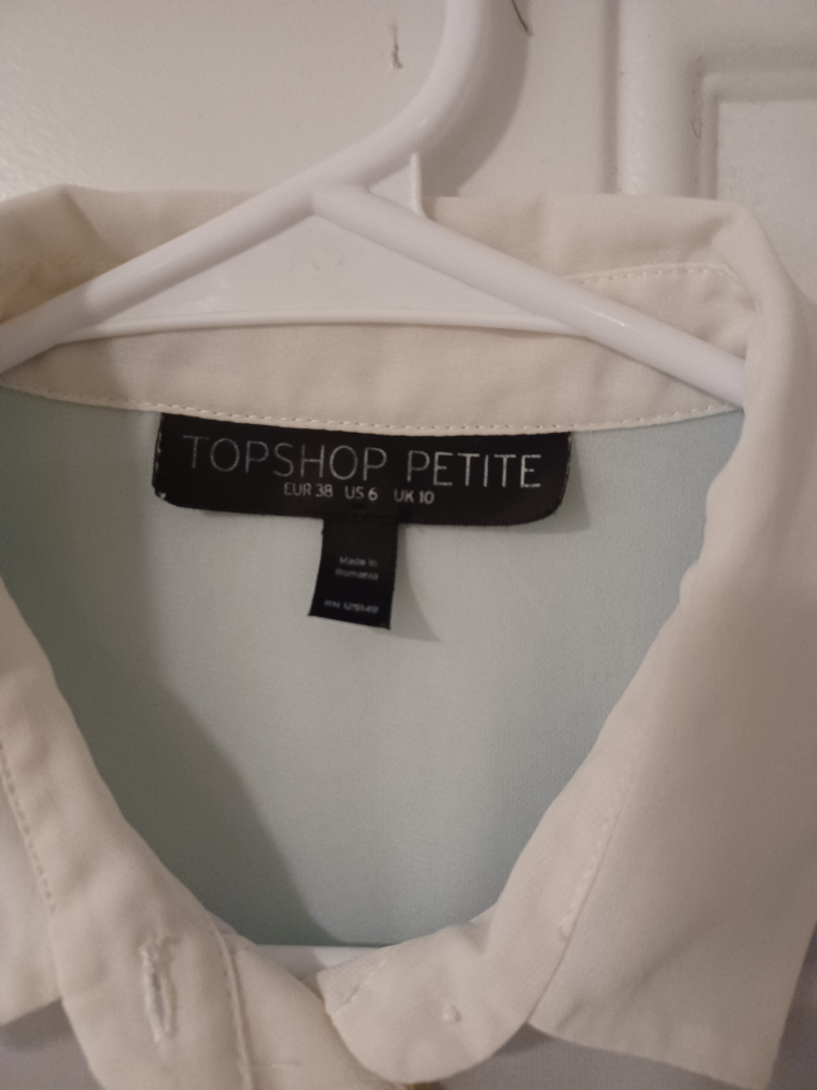 Topshop Petite Shirt - Size US 6 - photo 2