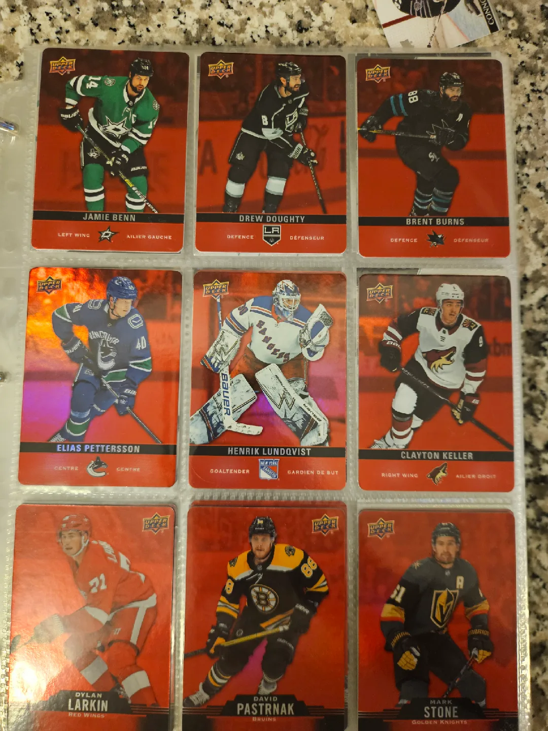 Hockey Cards - Elias Pettersson, Connor McDavid, Patrick Kane image indicator(2)