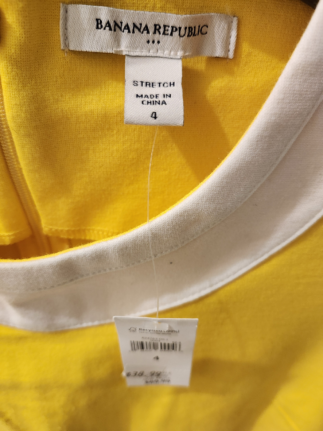 Banana Republic Yellow Dress - Size 4 - photo 3
