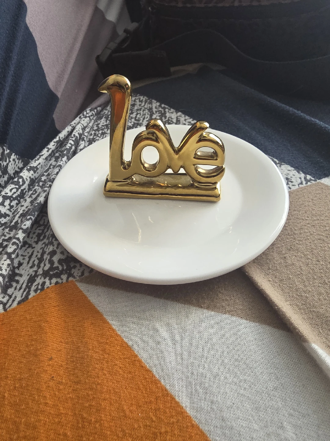 Gold LOVE Decor/Jewelry Holder