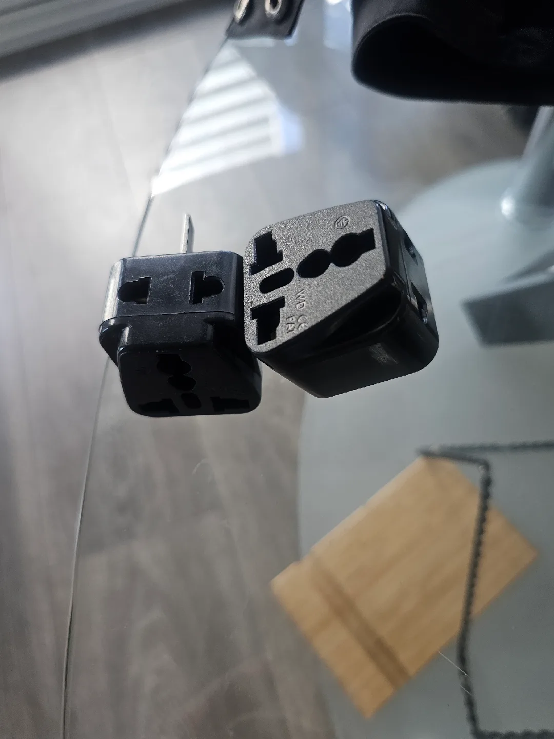 Travel Adapter Plug - Black thumbnail