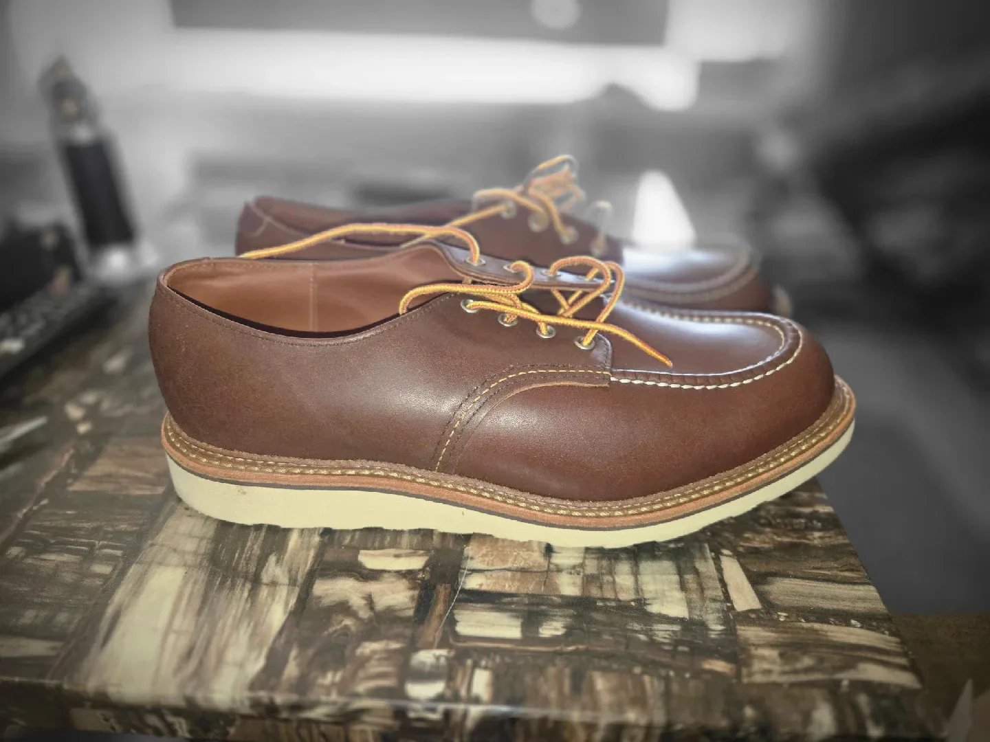 Red Wing Shoes Oxford Mahogany US 12 image indicator(4)