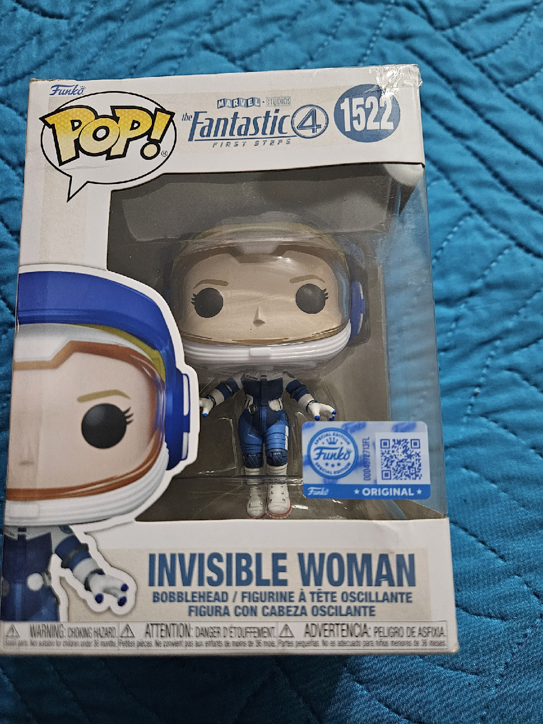 Funko Pop! Marvel Fantastic 4 Invisible Woman #1522
