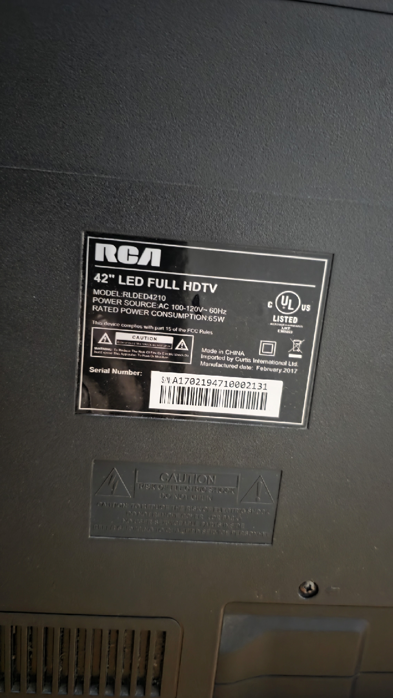 RCA 42" LED Full HDTV - photo 2